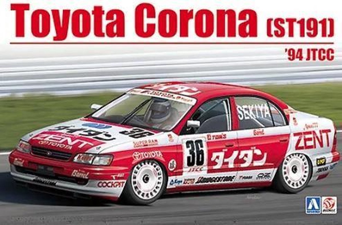 1:24 Beemax 24013 Toyota Corona [ST191] 94 JTCC Plastic kit